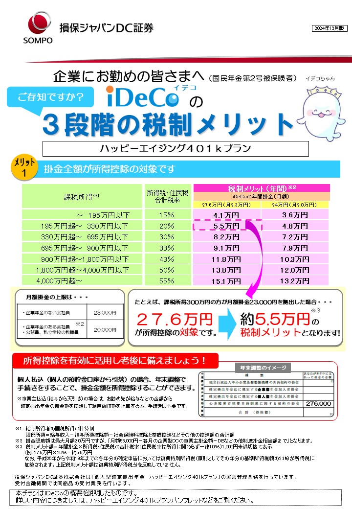 企業にお勤めのみなさま